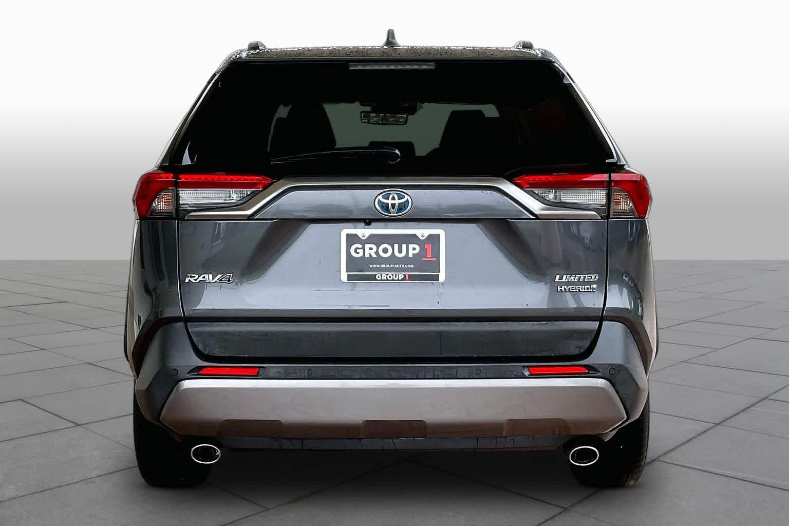 2020 Toyota RAV4 Hybrid Limited Magnetic Gray Metallic at AutoNation USA Houston