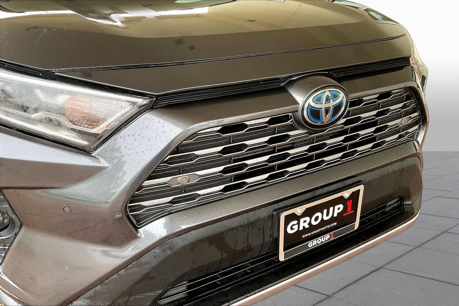 2020 Toyota RAV4 Hybrid Limited Magnetic Gray Metallic at Group 1 Toyota Southwest