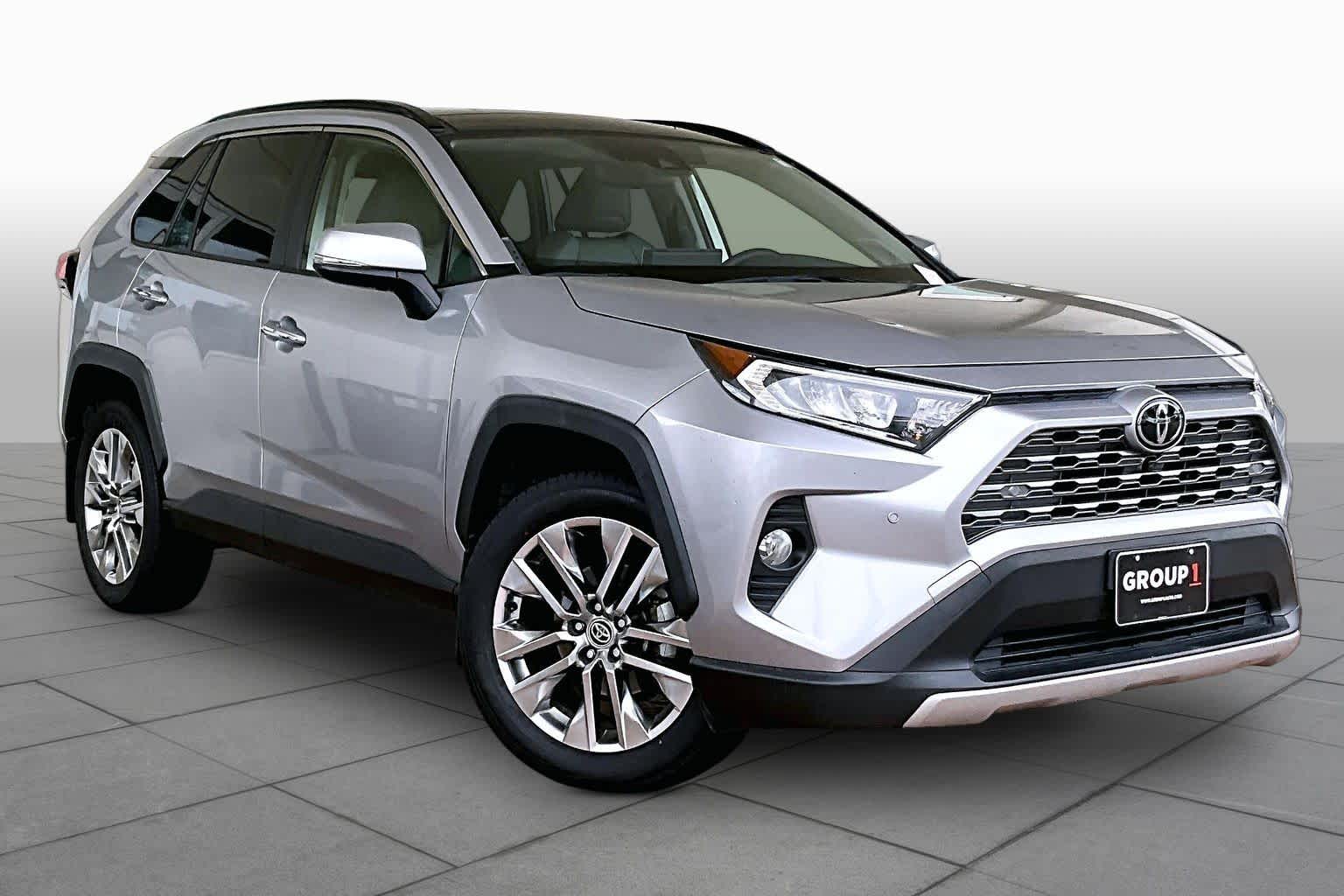 2020 Toyota RAV4 Limited Silver Sky Metallic at Tomball Ford