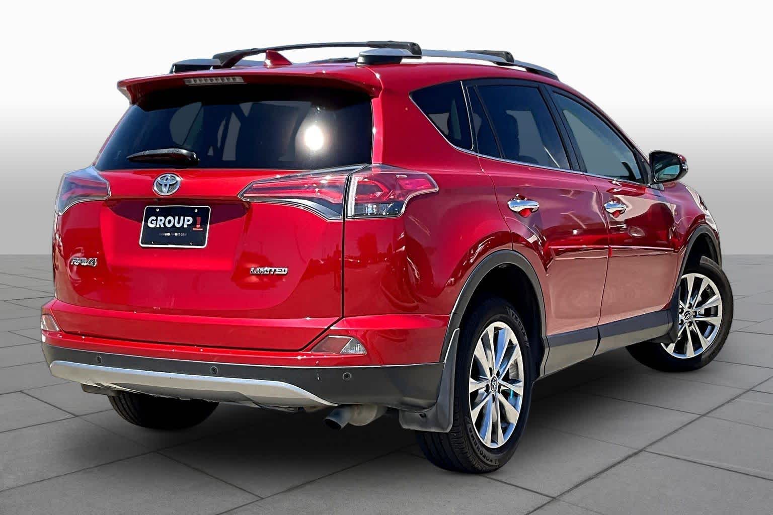2016 Toyota RAV4 Limited Barcelona Red Metallic at Westside Kia