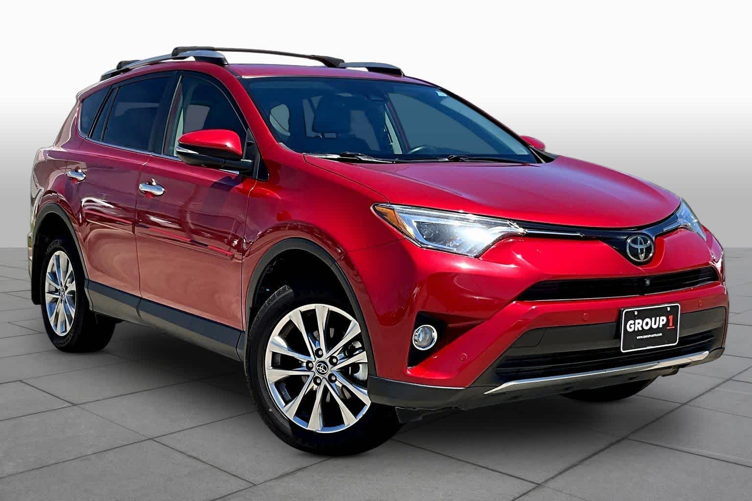 2016 Toyota RAV4 Limited Barcelona Red Metallic at Westside Kia