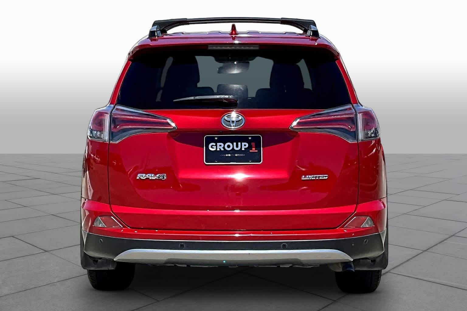 2016 Toyota RAV4 Limited Barcelona Red Metallic at Westside Kia