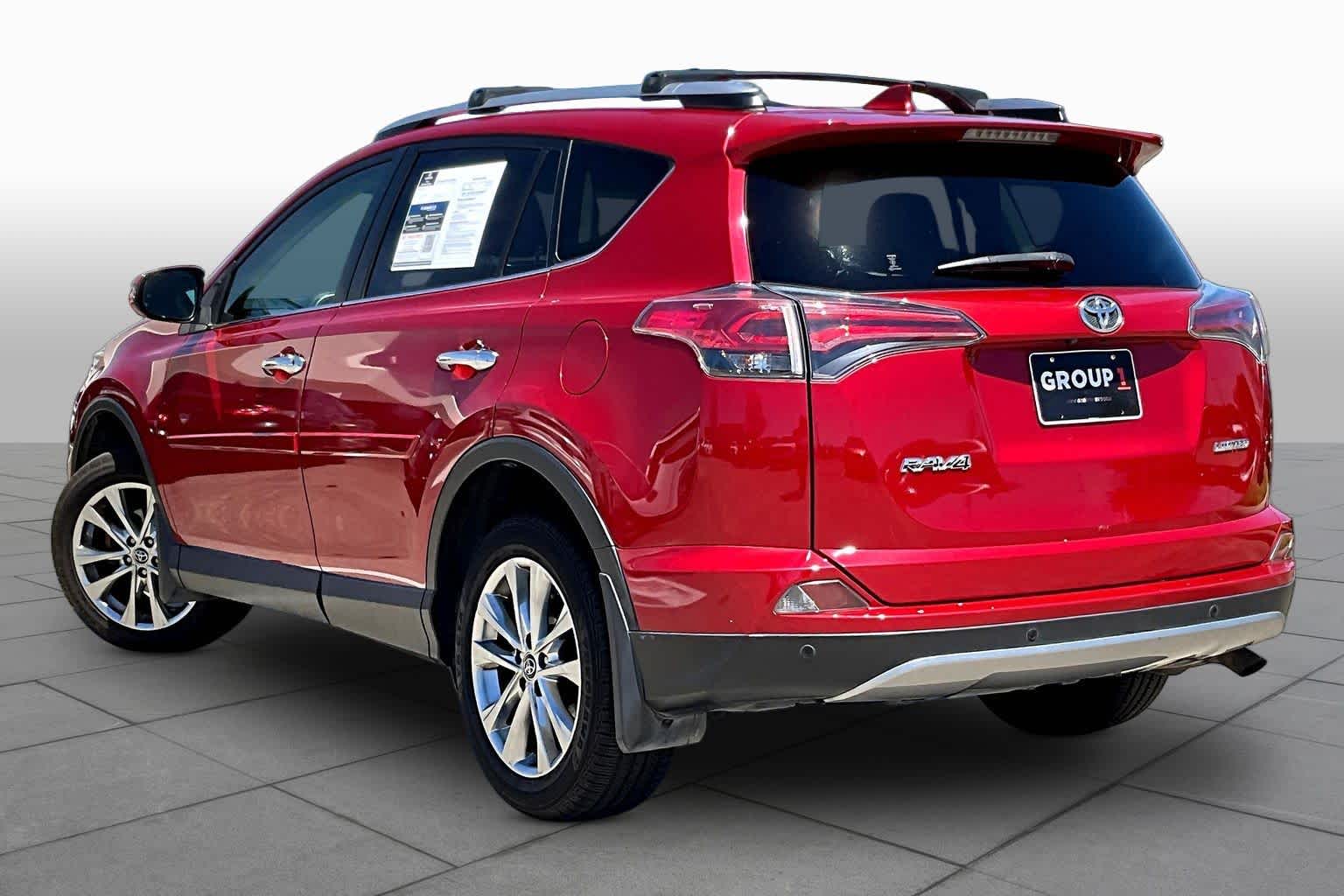 2016 Toyota RAV4 Limited Barcelona Red Metallic at Westside Kia