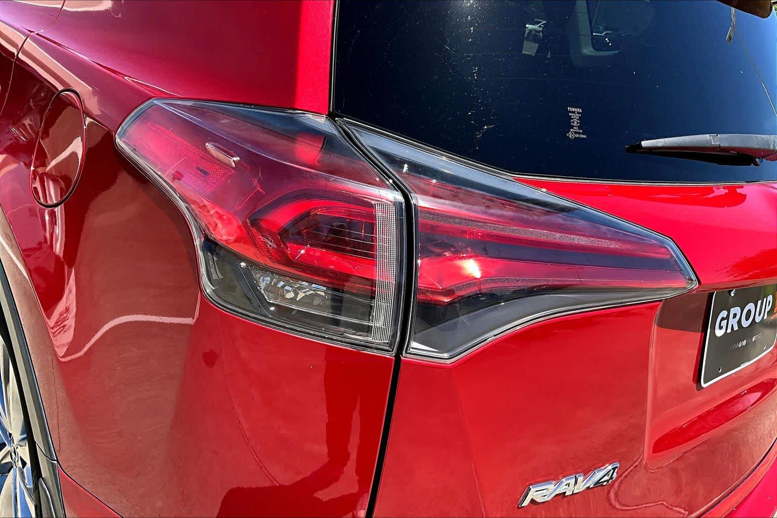 2016 Toyota RAV4 Limited Barcelona Red Metallic at Westside Kia