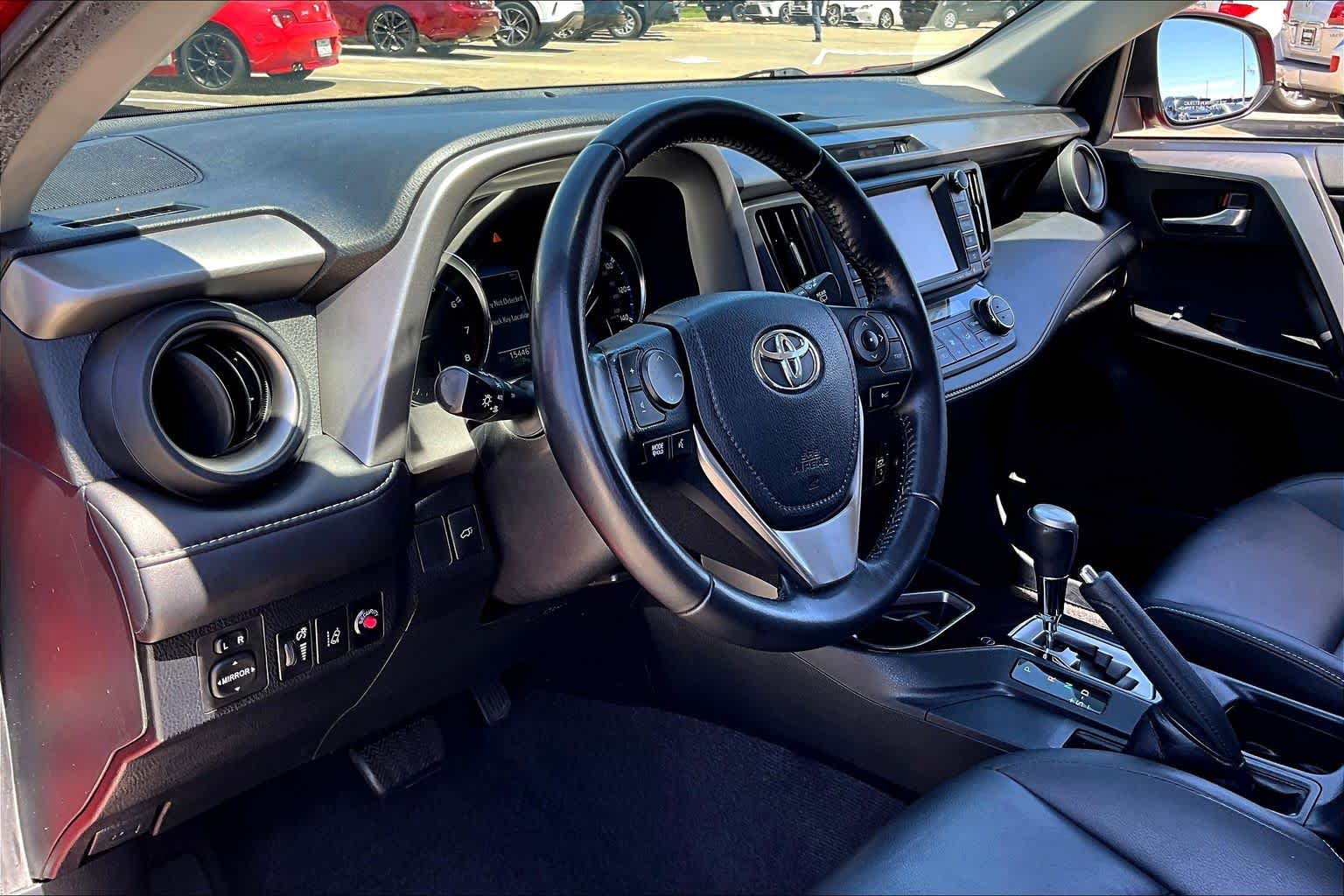 2016 Toyota RAV4 Limited Barcelona Red Metallic at Westside Kia