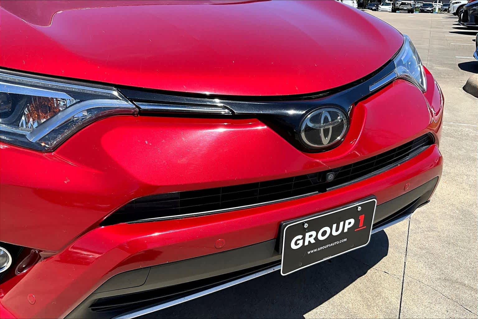 2016 Toyota RAV4 Limited Barcelona Red Metallic at Westside Kia