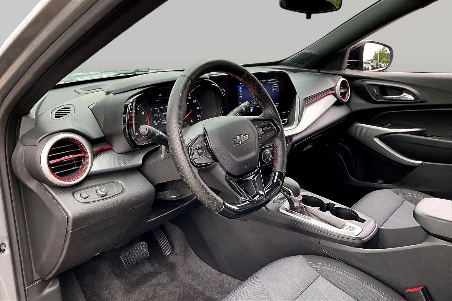 2024 Chevrolet Trax 1RS Sterling Gray Metallic at AutoNation Chevrolet Gulf Fwy