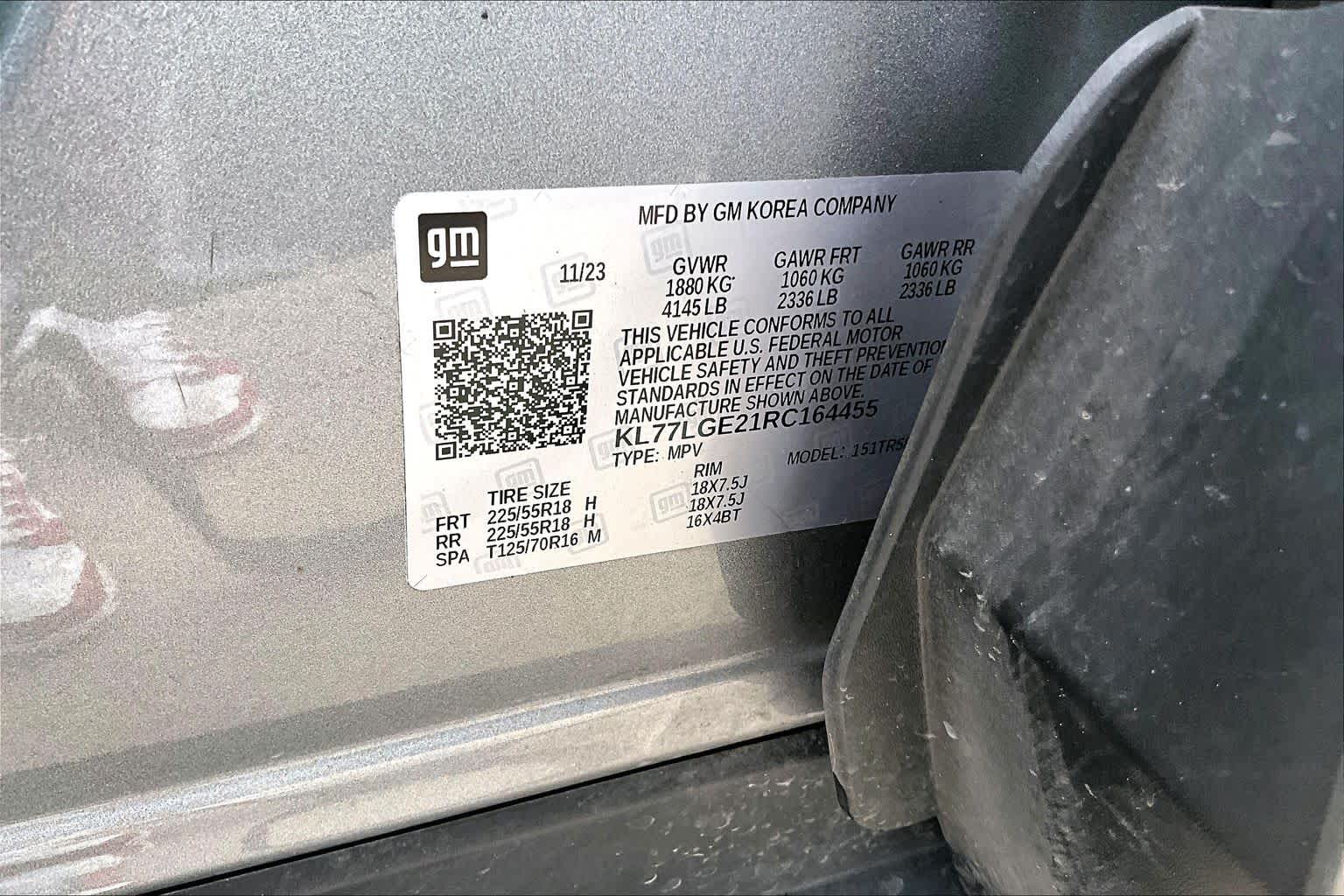 2024 Chevrolet Trax 1RS Sterling Gray Metallic at AutoNation Chevrolet Gulf Fwy
