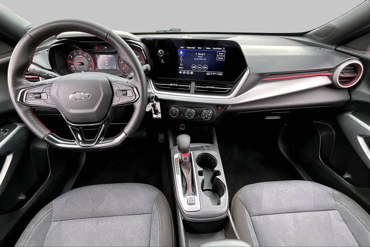 2024 Chevrolet Trax 1RS Sterling Gray Metallic at AutoNation Chevrolet Gulf Fwy