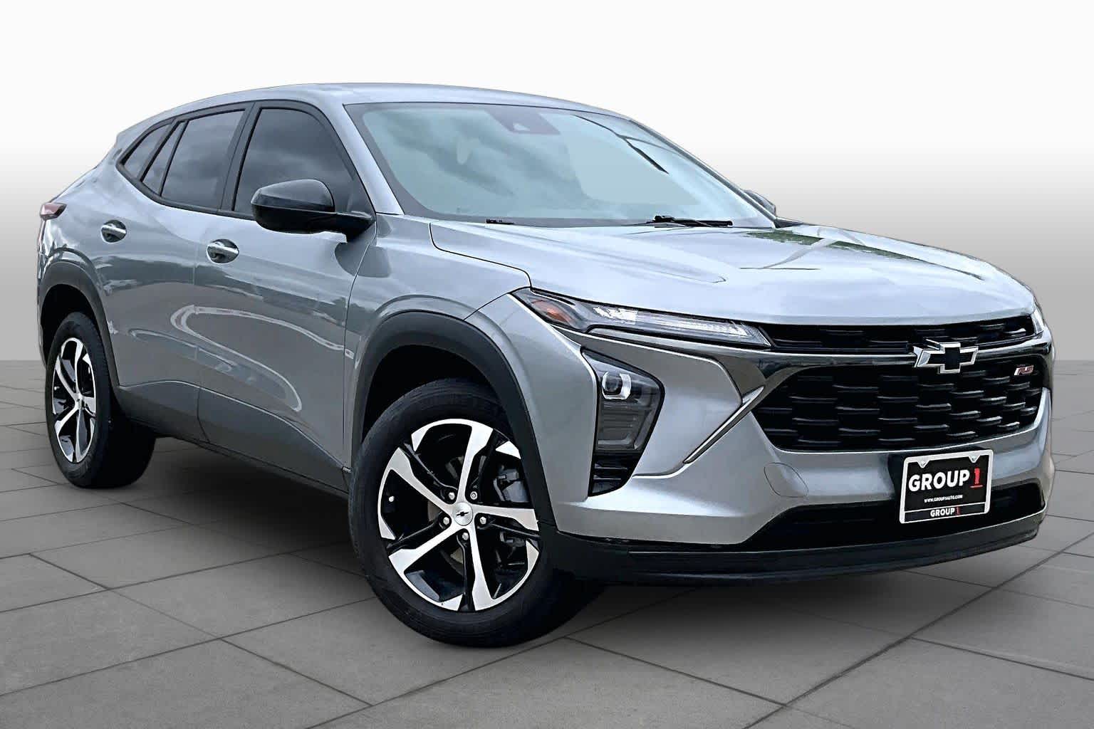 2024 Chevrolet Trax 1RS Sterling Gray Metallic at AutoNation Chevrolet Gulf Fwy