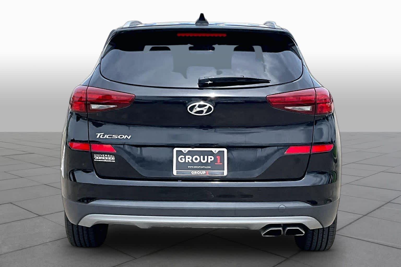2019 Hyundai Tucson Limited Black Noir Pearl at HGreg Houston