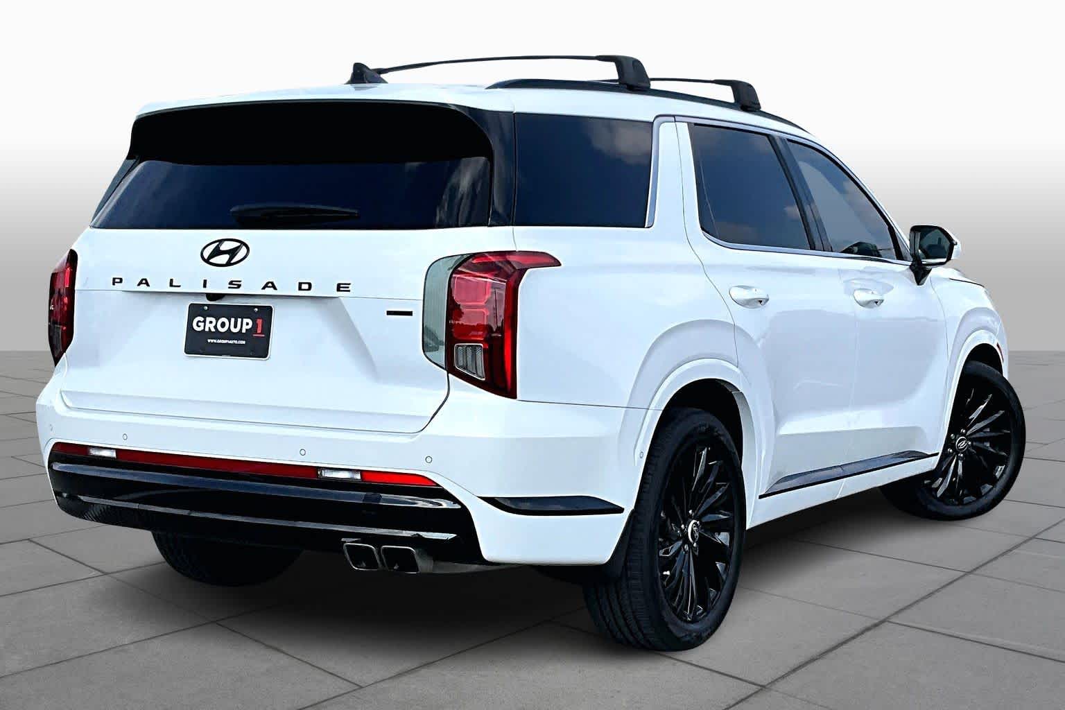 2025 Hyundai Palisade Calligraphy Night Edition Hyper White at Mercedes-Benz of Houston North