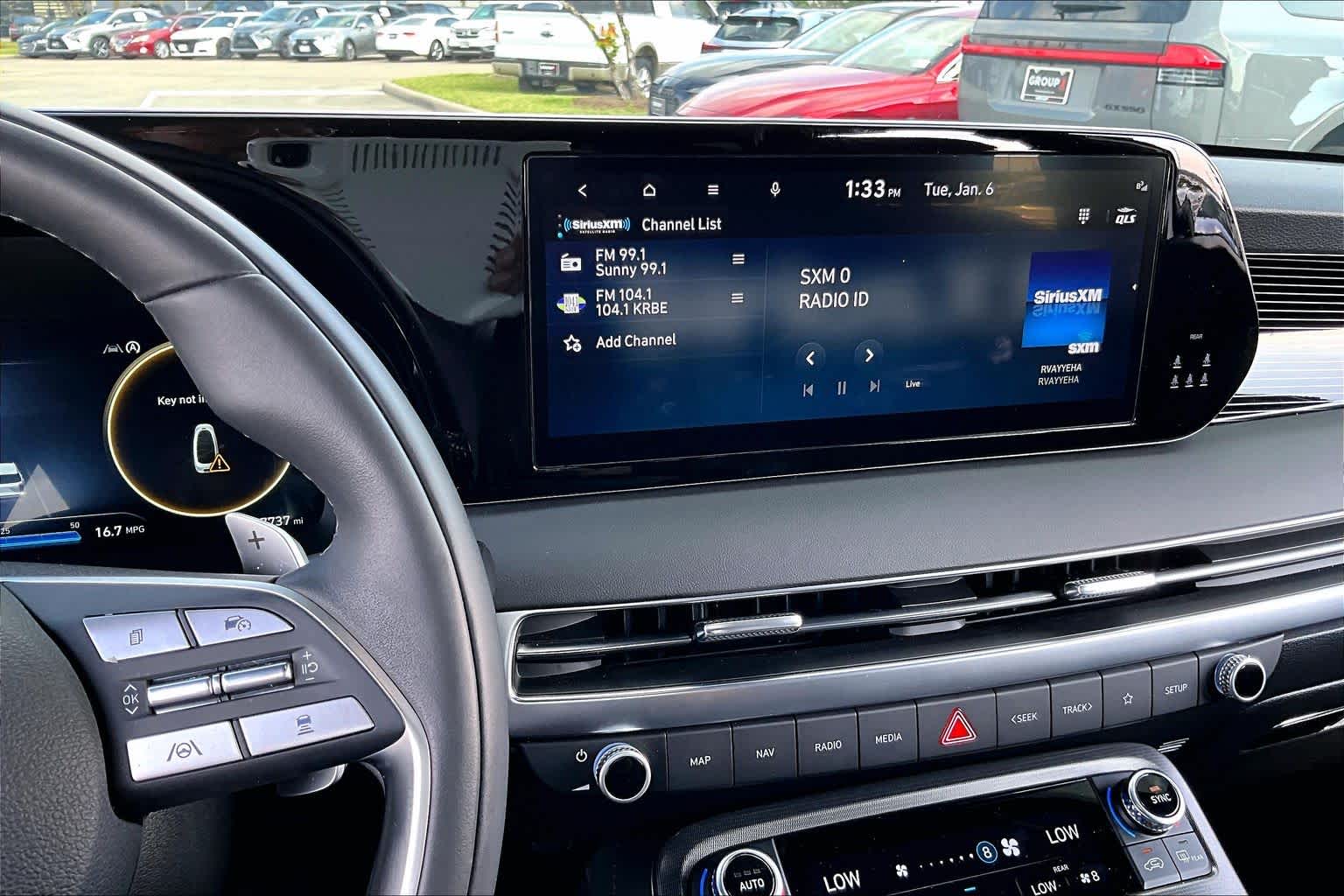 2025 Hyundai Palisade Calligraphy Night Edition Hyper White at Mercedes-Benz of Houston North
