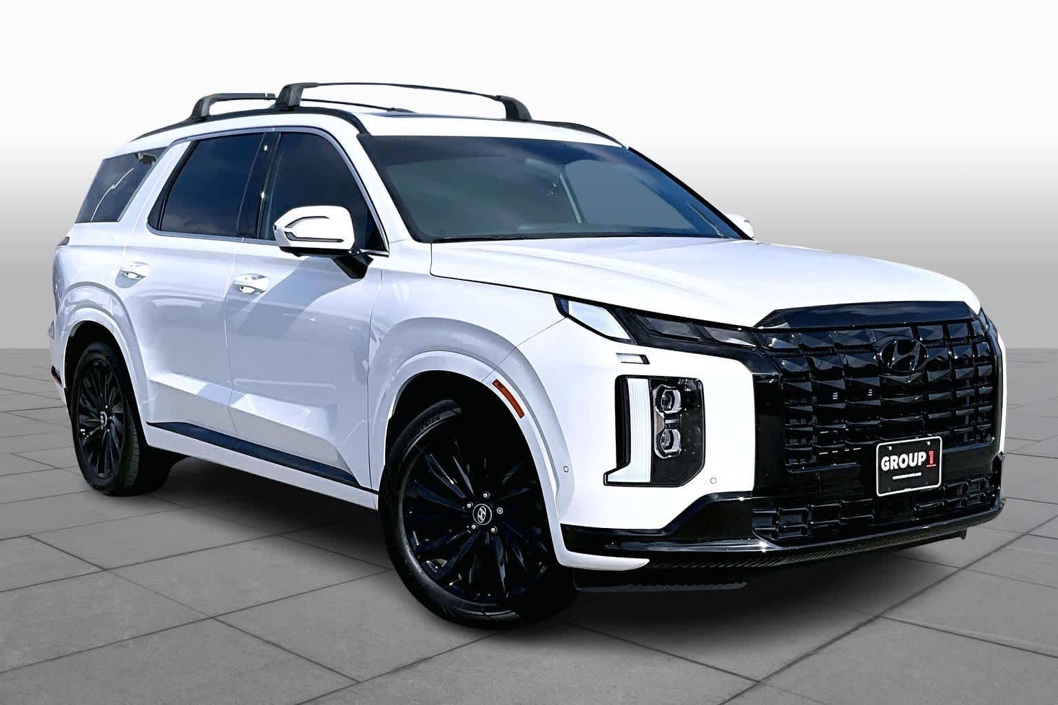 2025 Hyundai Palisade Calligraphy Night Edition Hyper White at Mercedes-Benz of Houston North