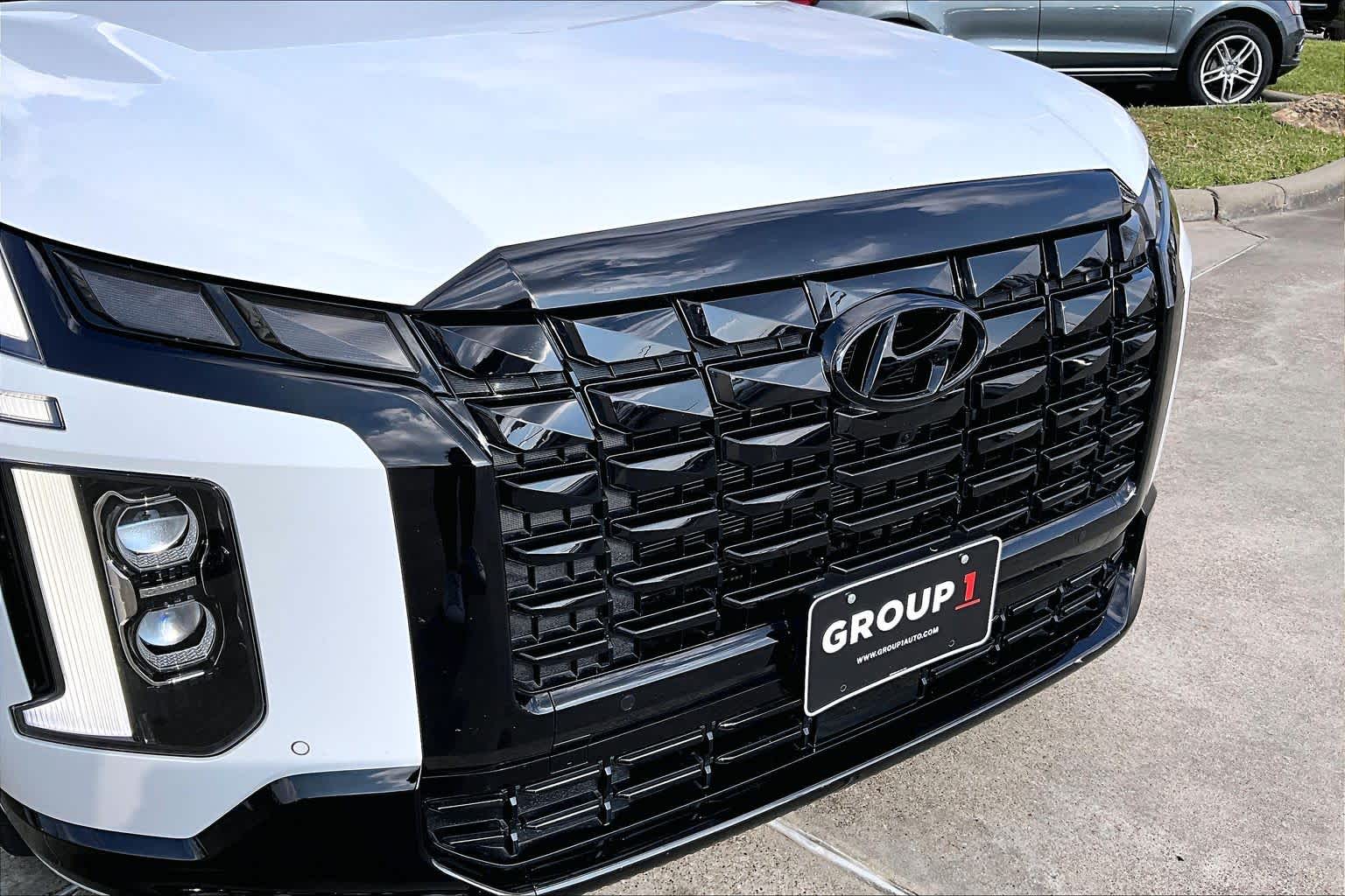 2025 Hyundai Palisade Calligraphy Night Edition Hyper White at Mercedes-Benz of Houston North