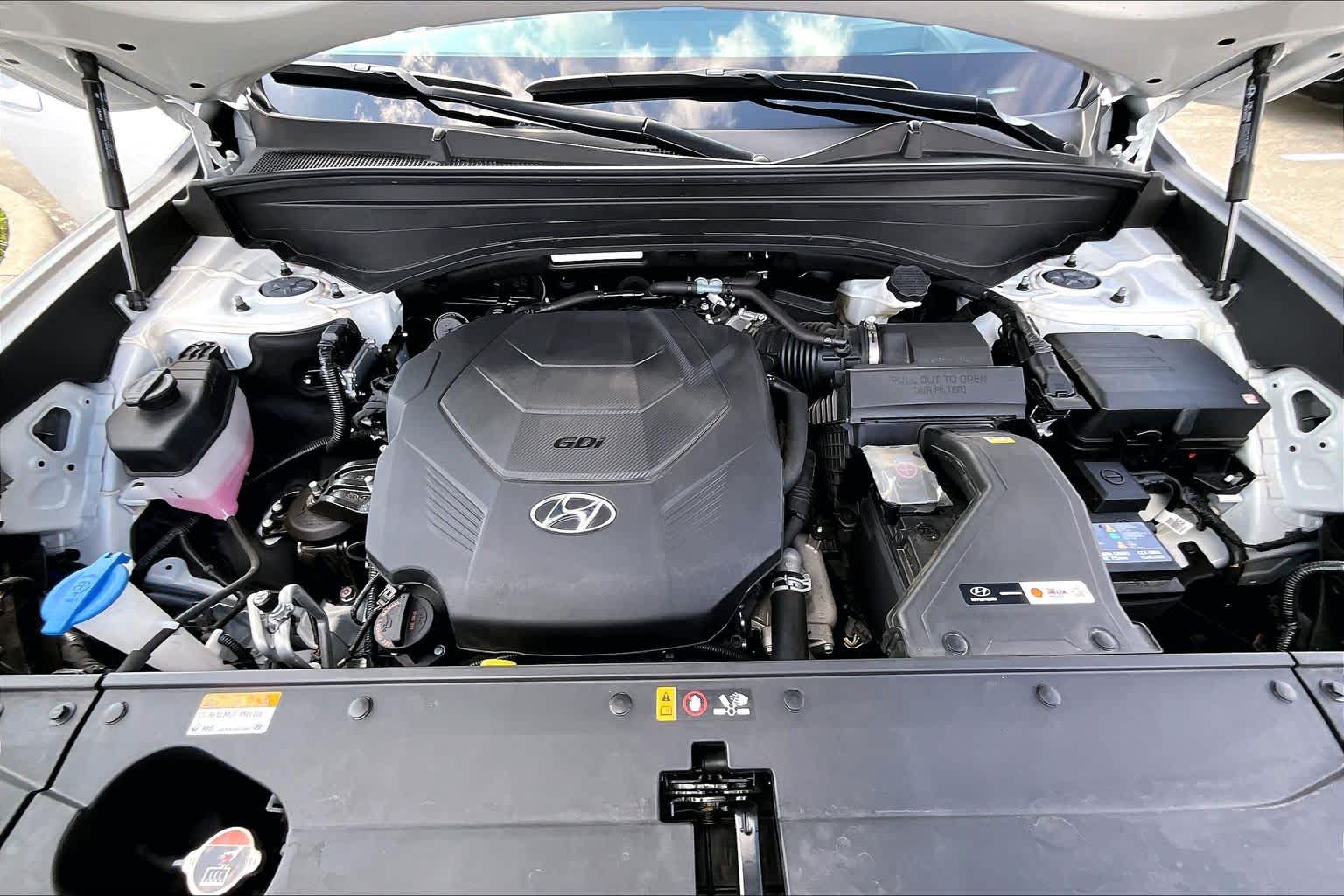 2025 Hyundai Palisade Calligraphy Night Edition Hyper White at Mercedes-Benz of Houston North