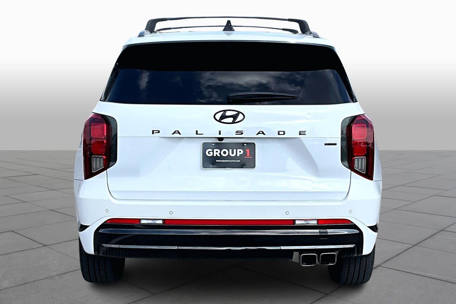 2025 Hyundai Palisade Calligraphy Night Edition Hyper White at Mercedes-Benz of Houston North