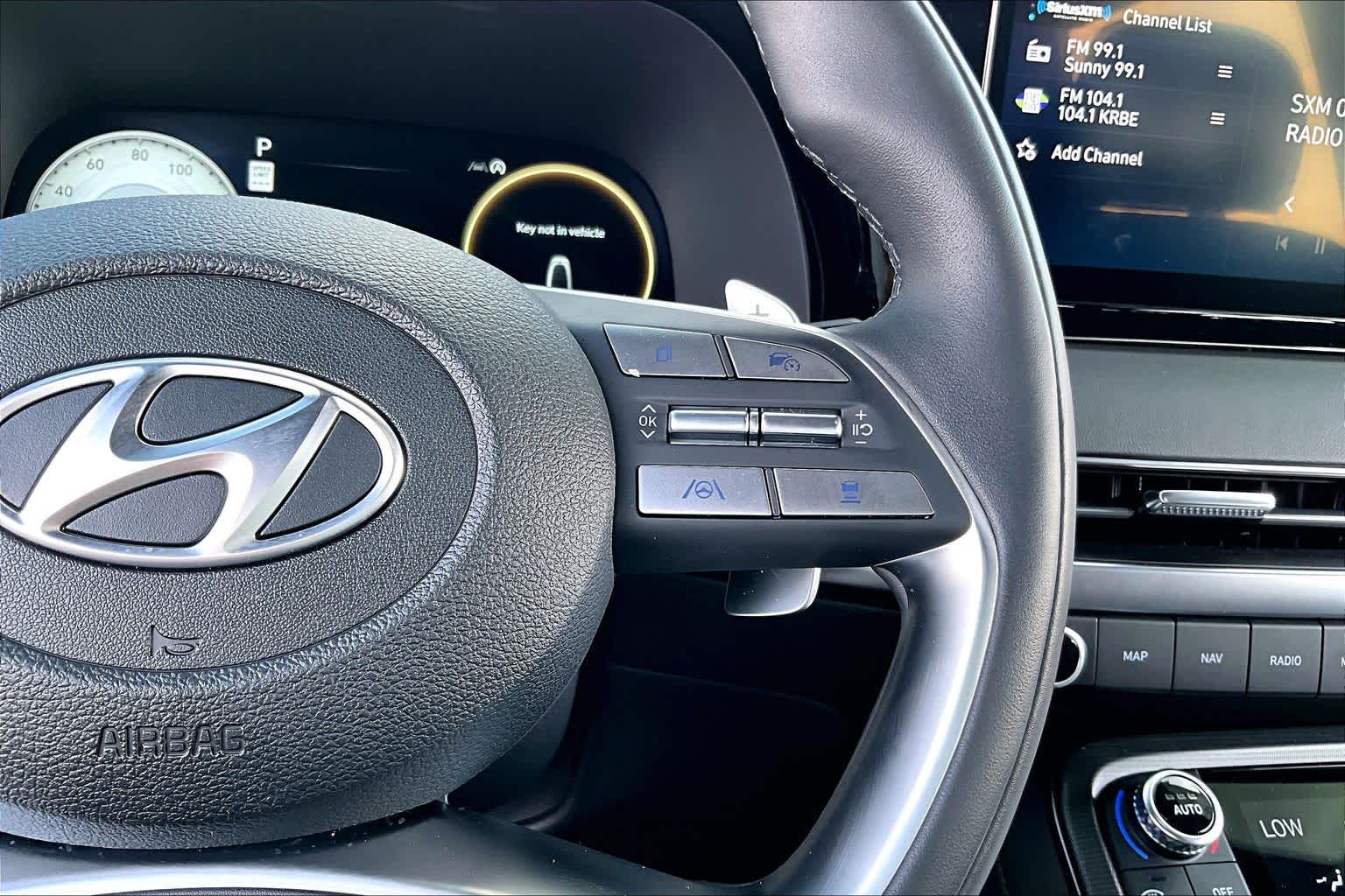 2025 Hyundai Palisade Calligraphy Night Edition Hyper White at Mercedes-Benz of Houston North