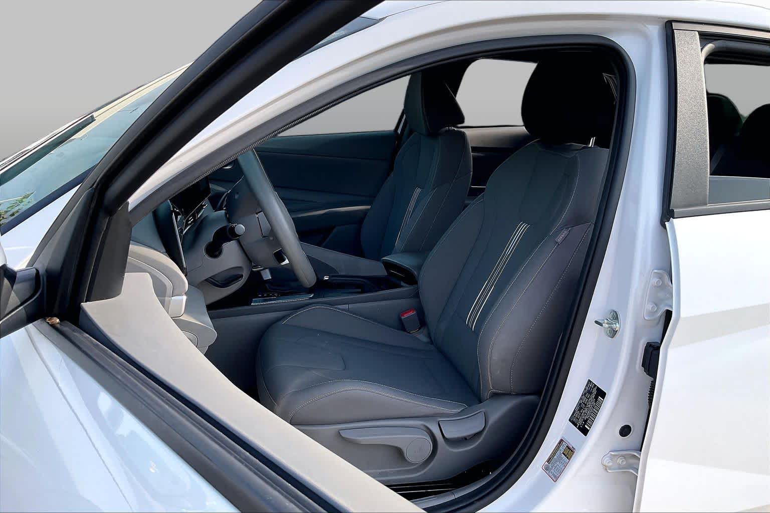 2024 Hyundai Elantra SEL Serenity White at Texan GMC Buick