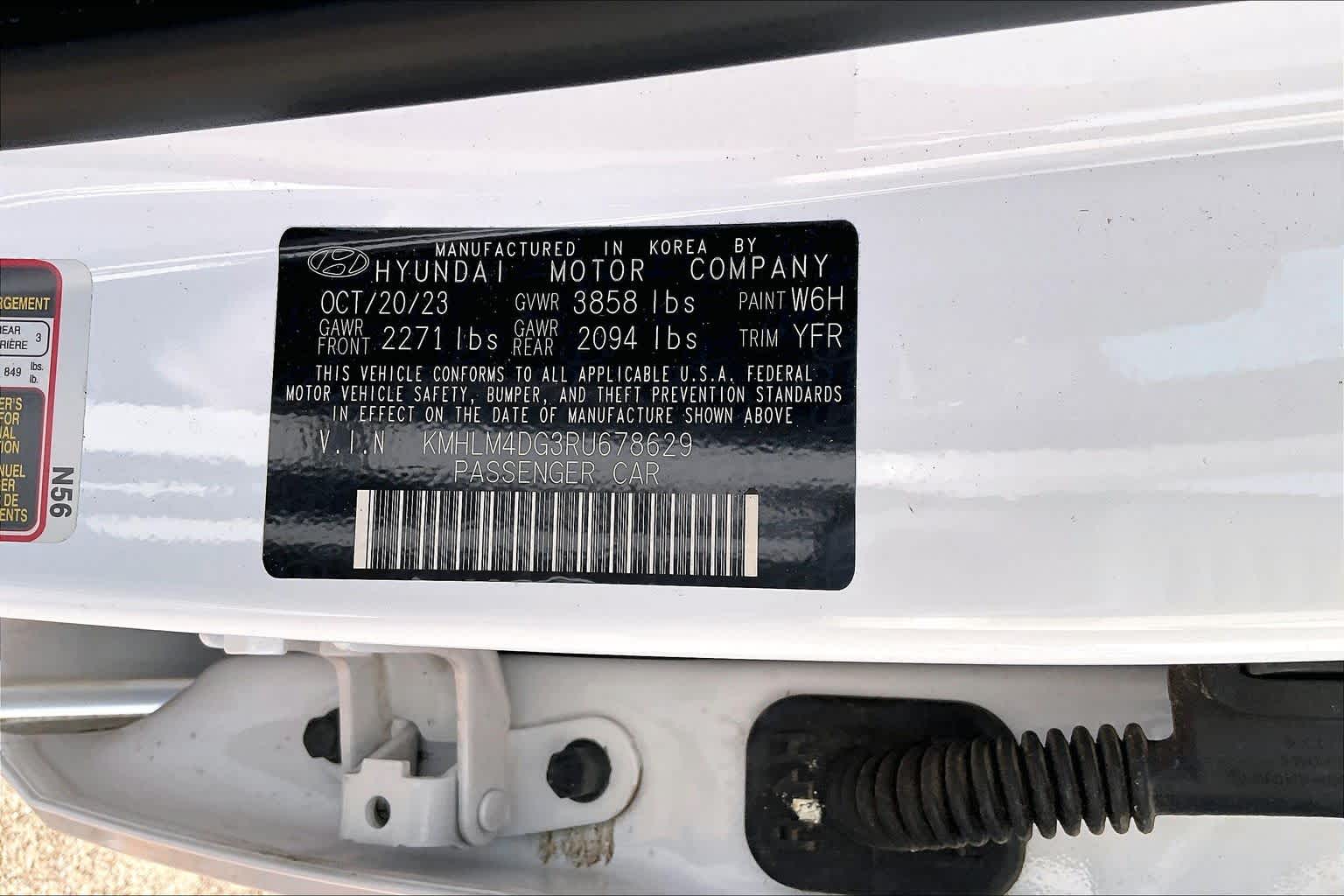2024 Hyundai Elantra SEL Serenity White at Texan GMC Buick