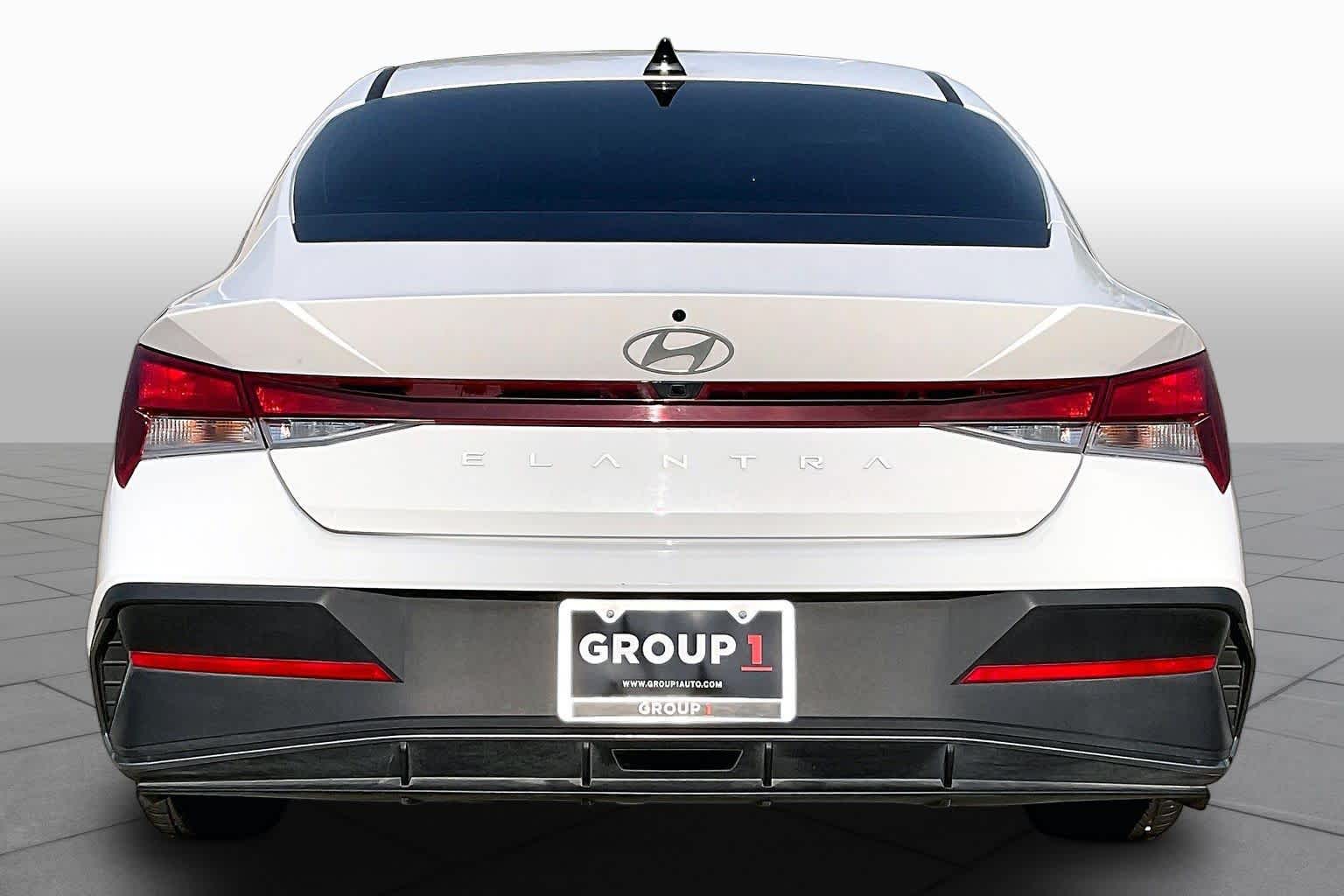 2024 Hyundai Elantra SEL Serenity White at Texan GMC Buick