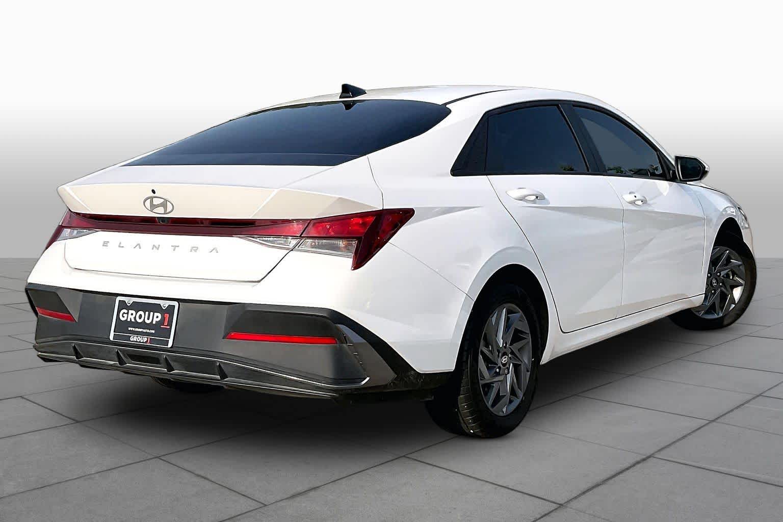 2024 Hyundai Elantra SEL Serenity White at Texan GMC Buick