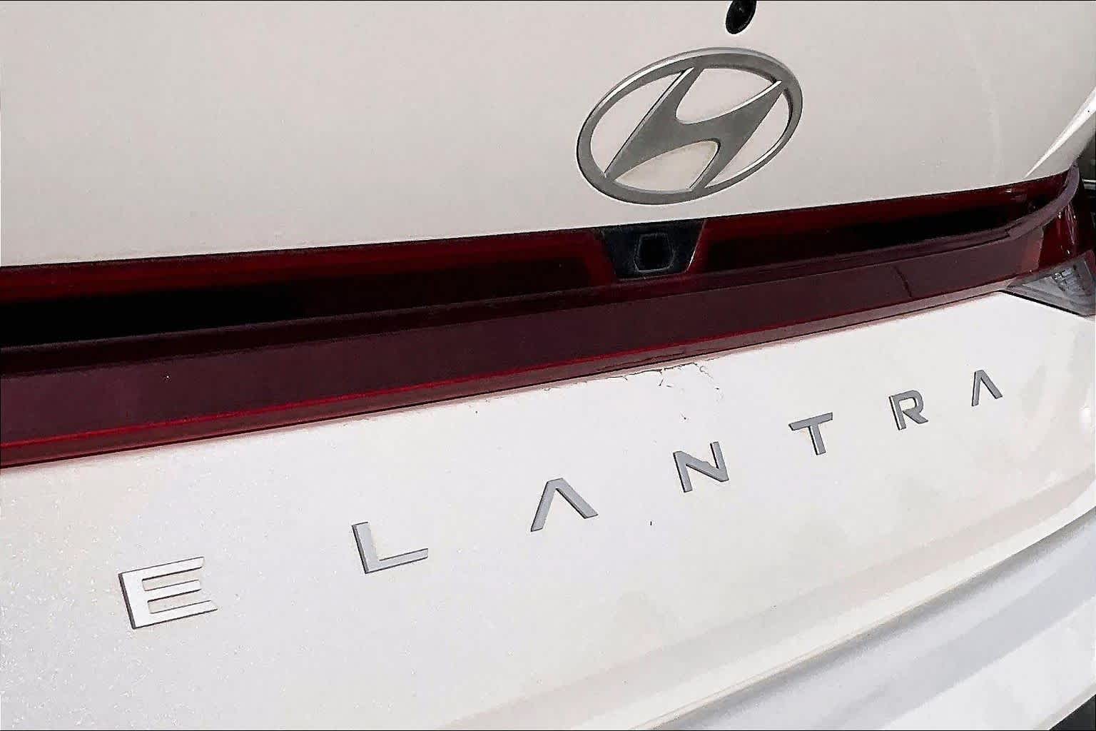 2024 Hyundai Elantra SEL Serenity White at Texan GMC Buick