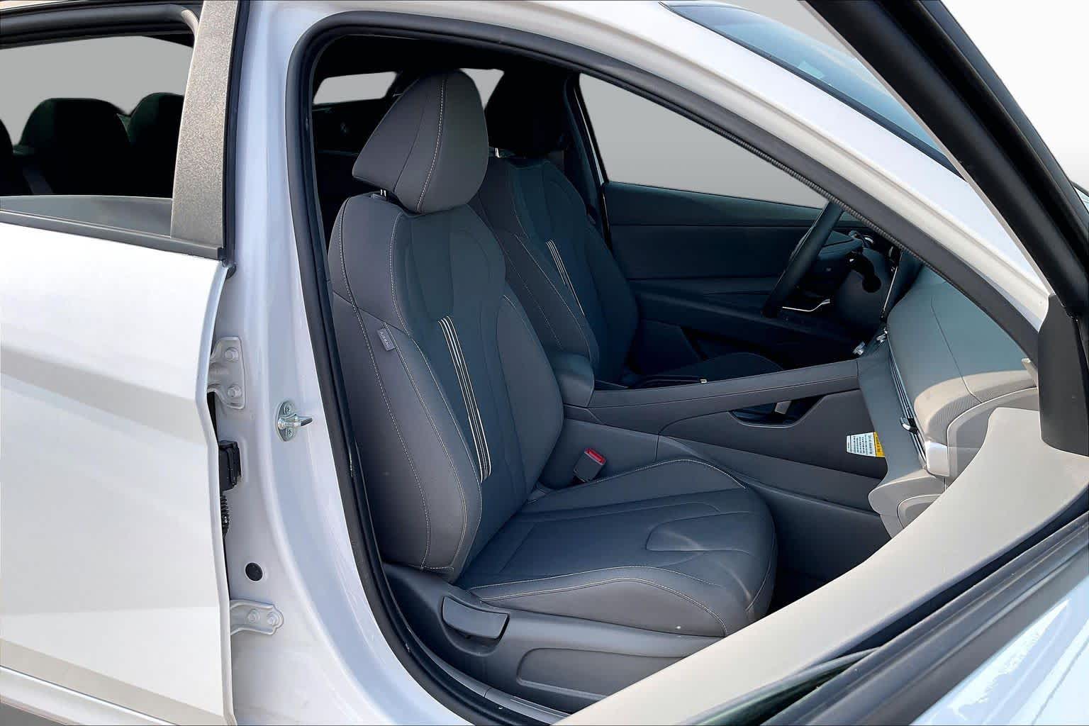 2024 Hyundai Elantra SEL Serenity White at Texan GMC Buick