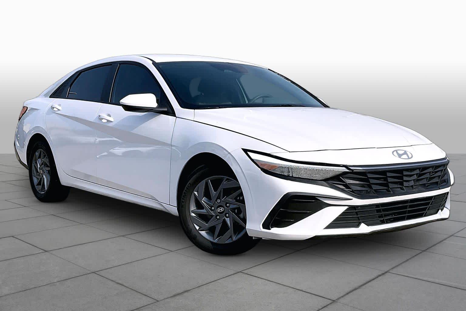 2024 Hyundai Elantra SEL Serenity White at Texan GMC Buick