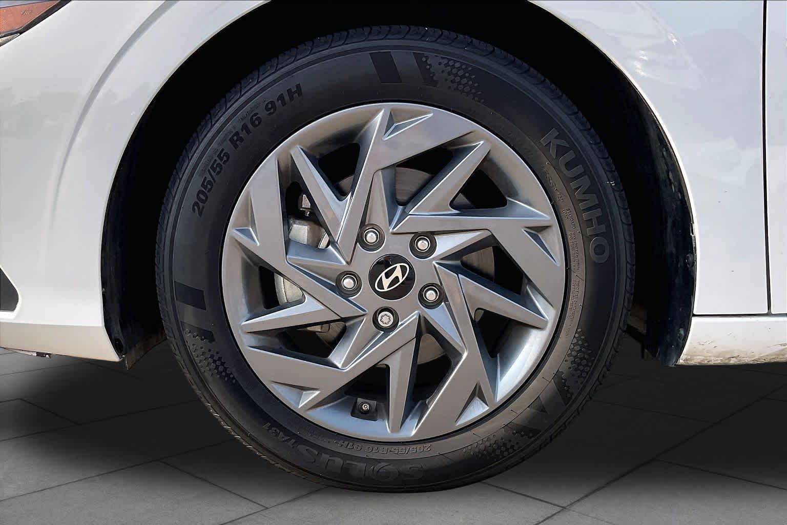 2024 Hyundai Elantra SEL Serenity White at Texan GMC Buick