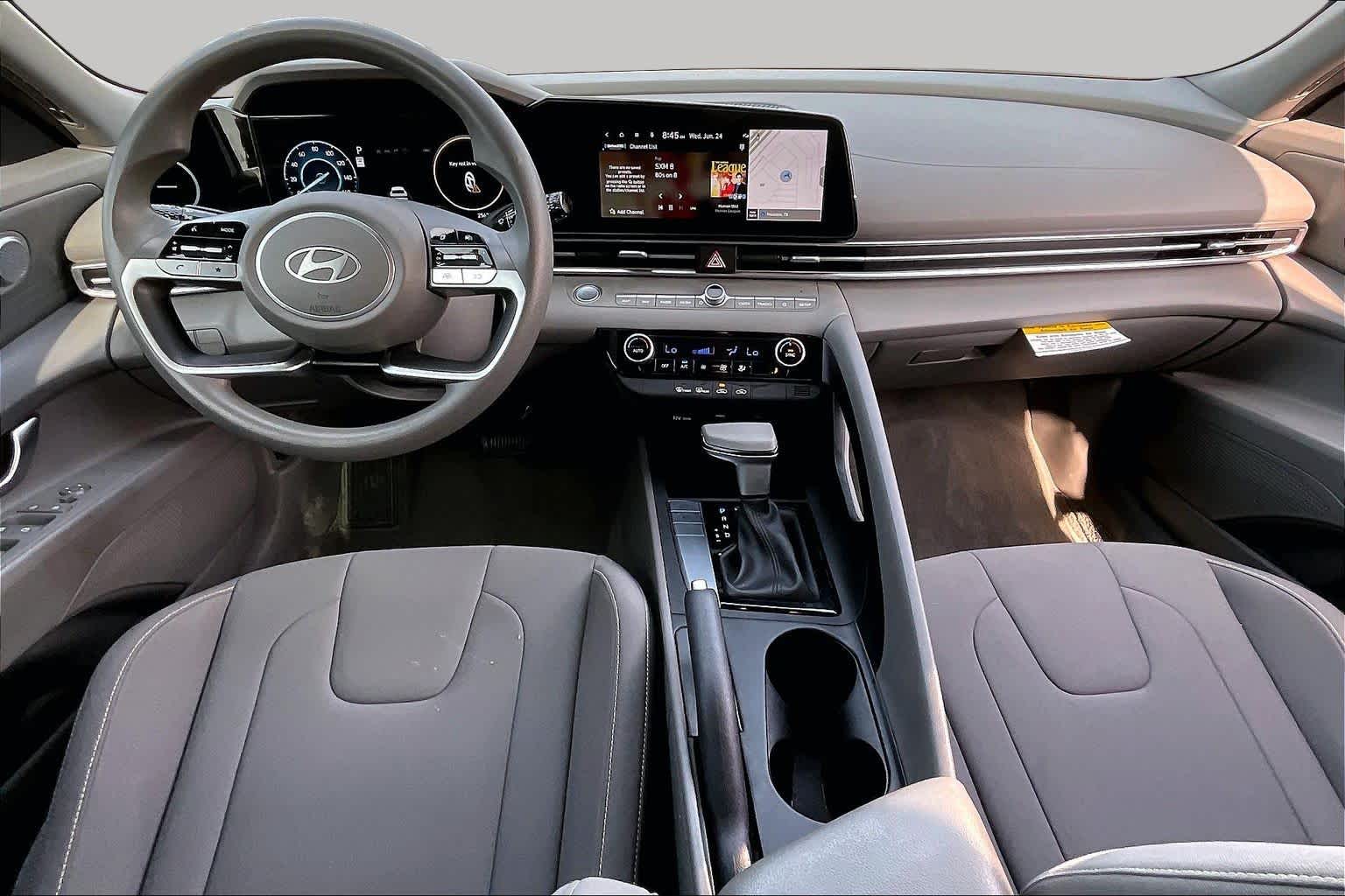 2024 Hyundai Elantra SEL Serenity White at Texan GMC Buick