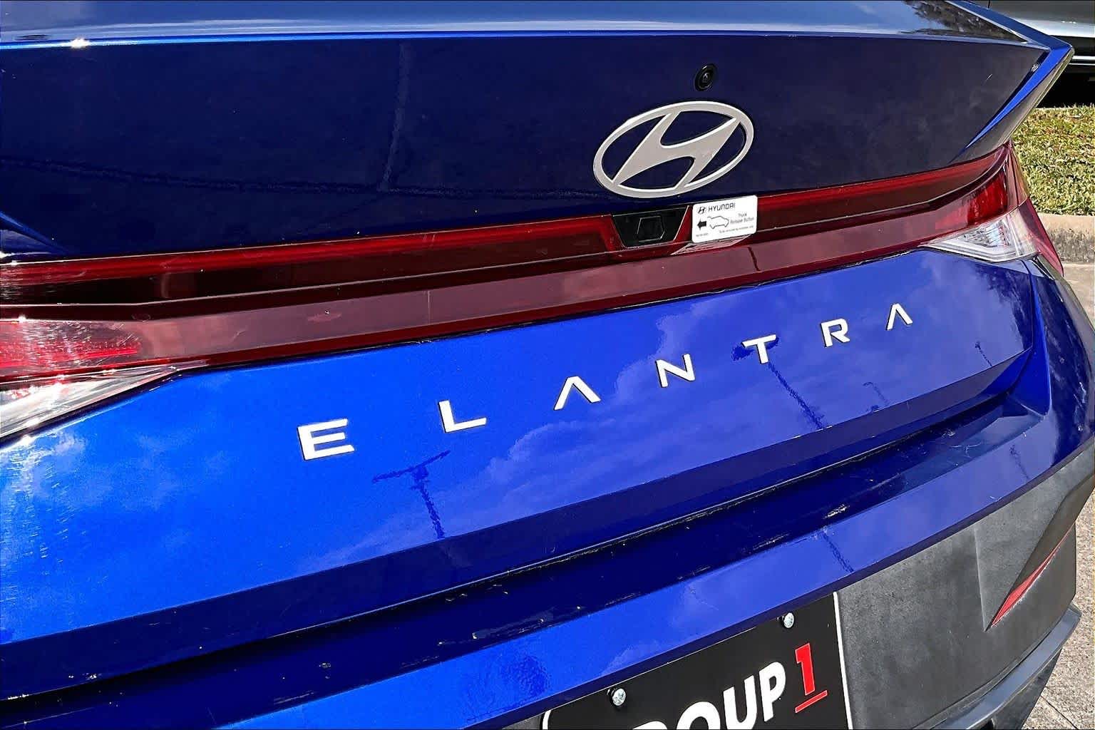 2024 Hyundai Elantra SEL Intense Blue at HGreg Houston
