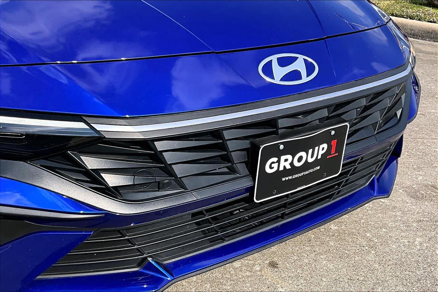 2024 Hyundai Elantra SEL Intense Blue at HGreg Houston
