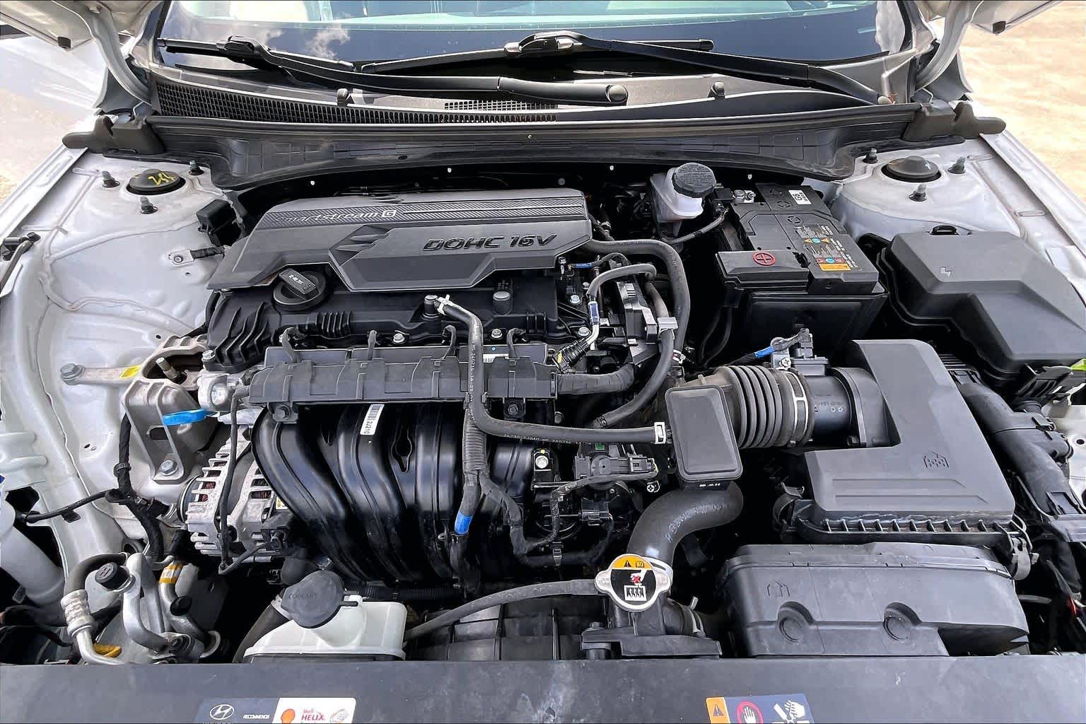 2025 Hyundai Elantra SEL Convenience Serenity White at Group 1 Toyota Southwest