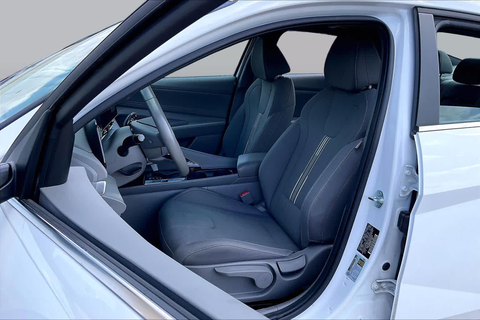 2025 Hyundai Elantra SEL Convenience Serenity White at Group 1 Toyota Southwest