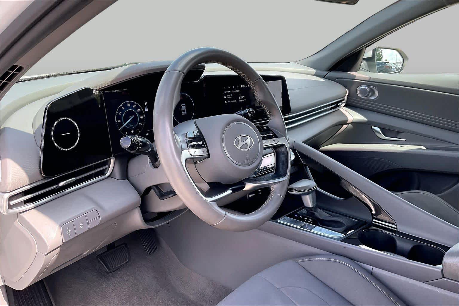 2025 Hyundai Elantra SEL Convenience Serenity White at Group 1 Toyota Southwest