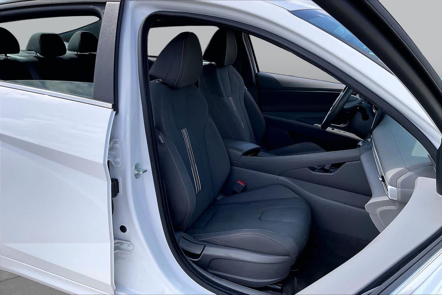 2025 Hyundai Elantra SEL Convenience Serenity White at Group 1 Toyota Southwest