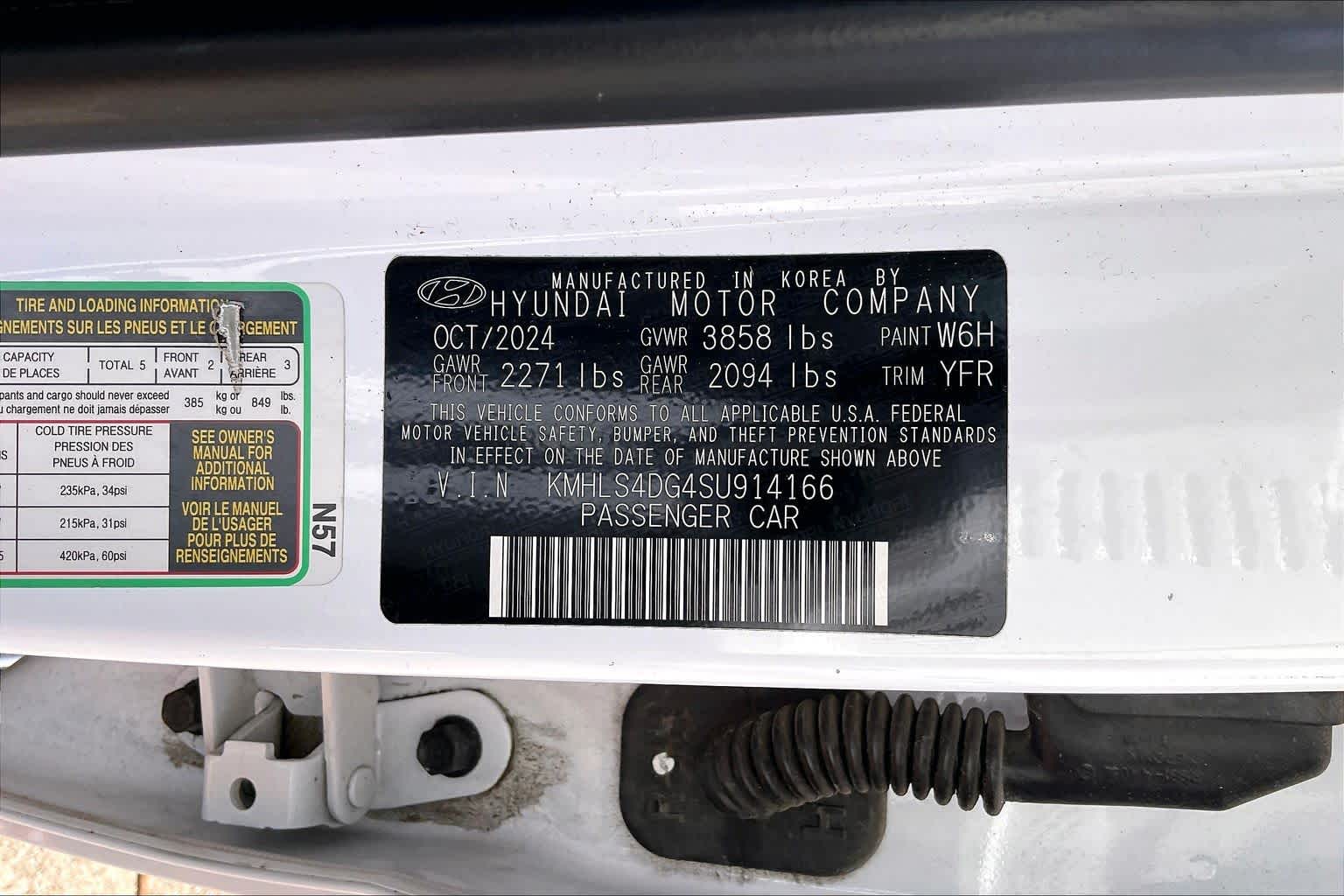 2025 Hyundai Elantra SEL Convenience Serenity White at Group 1 Toyota Southwest