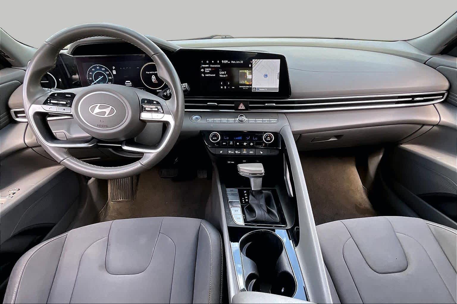 2025 Hyundai Elantra SEL Convenience Serenity White at Group 1 Toyota Southwest