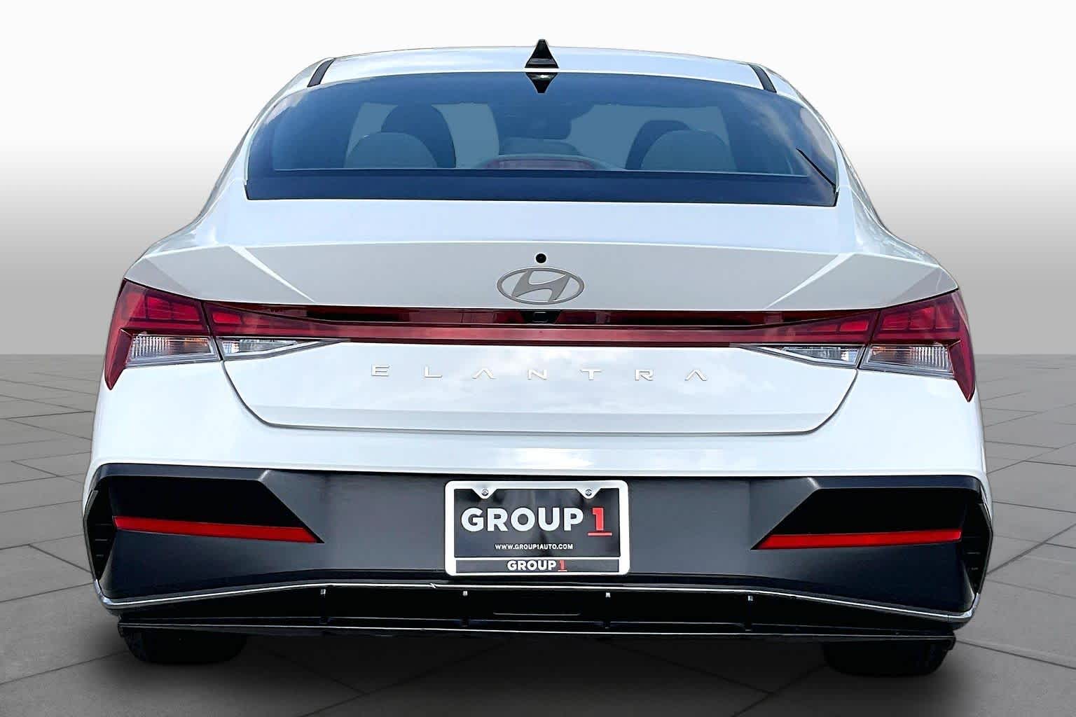 2025 Hyundai Elantra SEL Convenience Serenity White at Group 1 Toyota Southwest