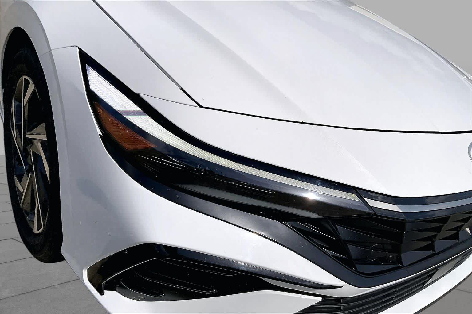 2025 Hyundai Elantra SEL Convenience Serenity White at Group 1 Toyota Southwest
