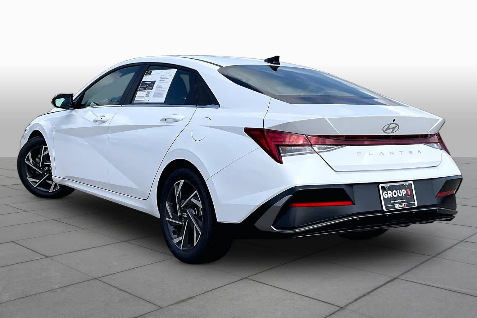 2025 Hyundai Elantra SEL Convenience Serenity White at Group 1 Toyota Southwest