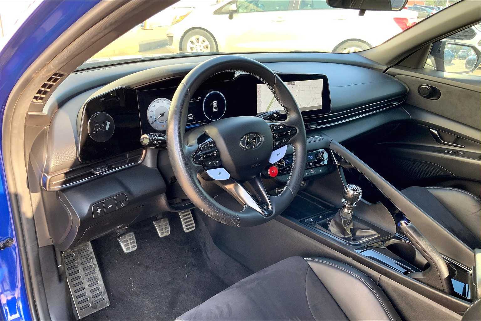 2023 Hyundai Elantra N  Intense Blue at Texan GMC Buick