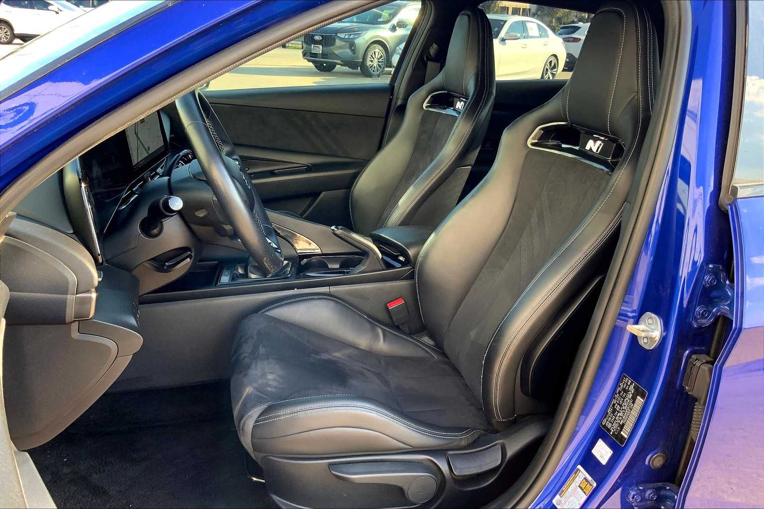 2023 Hyundai Elantra N  Intense Blue at Texan GMC Buick