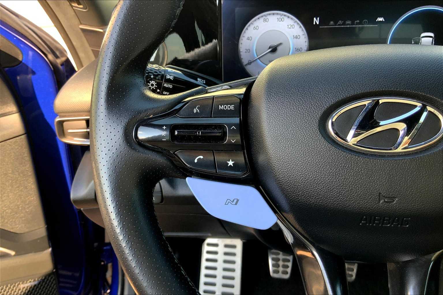 2023 Hyundai Elantra N  Intense Blue at Texan GMC Buick