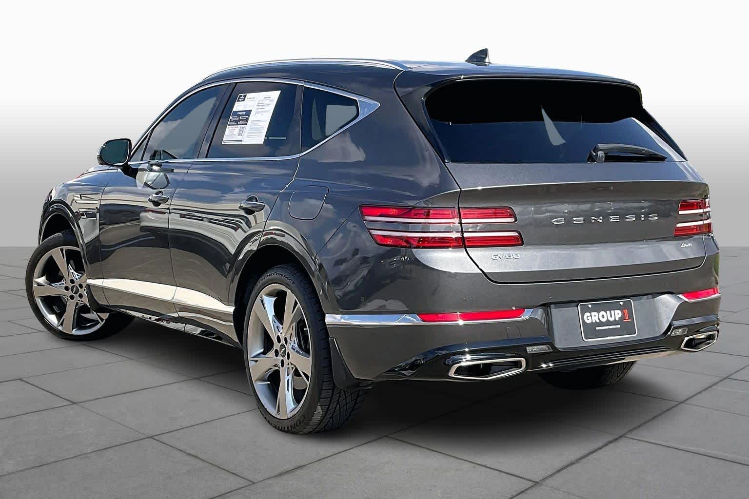 2022 Genesis GV80  Himalayan Gray at Mercedes-Benz of Houston North