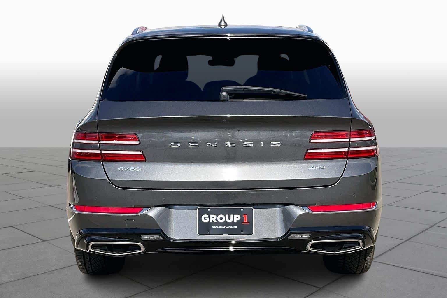 2022 Genesis GV80  Himalayan Gray at Mercedes-Benz of Houston North