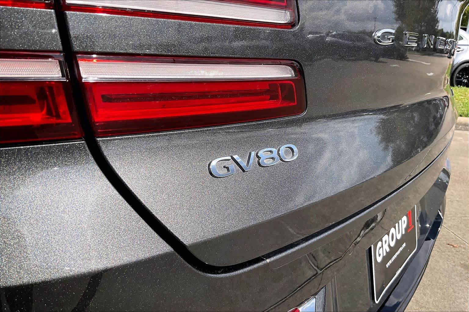 2022 Genesis GV80  Himalayan Gray at Mercedes-Benz of Houston North