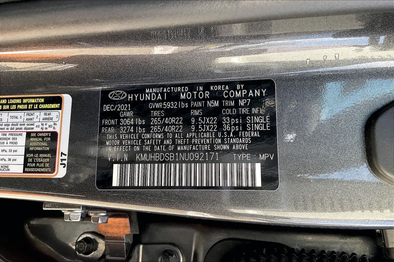 2022 Genesis GV80  Himalayan Gray at Mercedes-Benz of Houston North