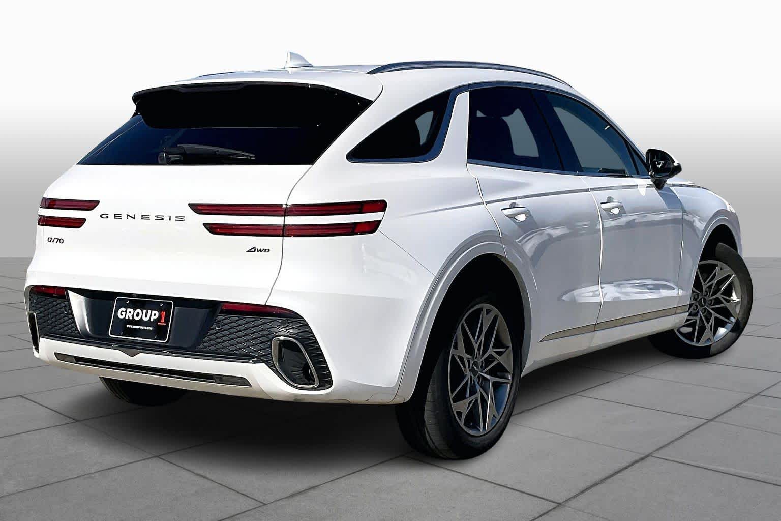 2022 Genesis GV70 2.5T Uyuni White at Lone Star Chevrolet